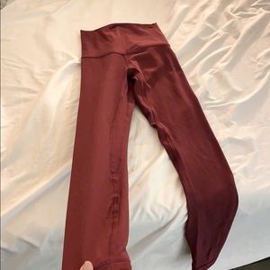 Lululemon Align size 0 in Cassis  7/8 length